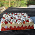 🌸 Fraisier à la vanille de Madagascar🌸 l'atelier de l'alouette