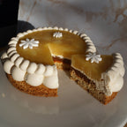 🍏 Tarte Pomme Caramel, Sablé Breton & Ganache Montée Caramel 🍏 l'atelier de l'alouette