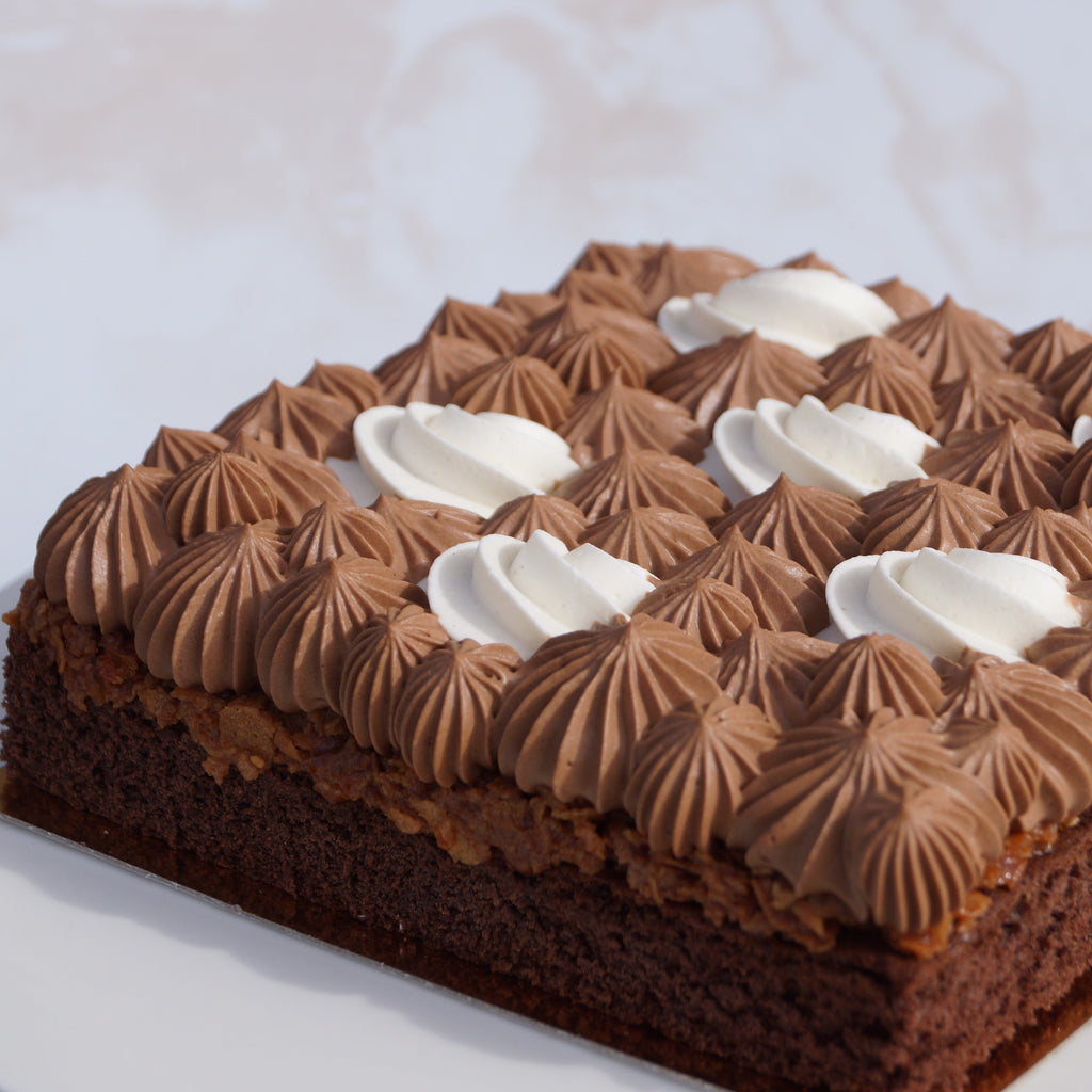 Ti' Noisette (croustillant chocolat noisette) l'atelier de l'alouette