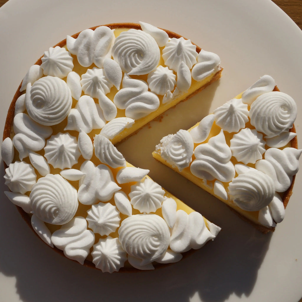 🍋 Tarte aux Deux Citrons & Meringue Craquante 🍋 l'atelier de l'alouette