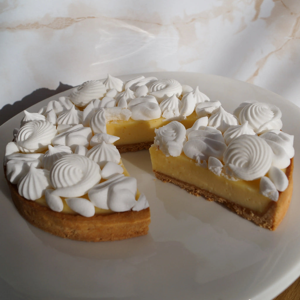🍋 Tarte aux Deux Citrons & Meringue Craquante 🍋 l'atelier de l'alouette