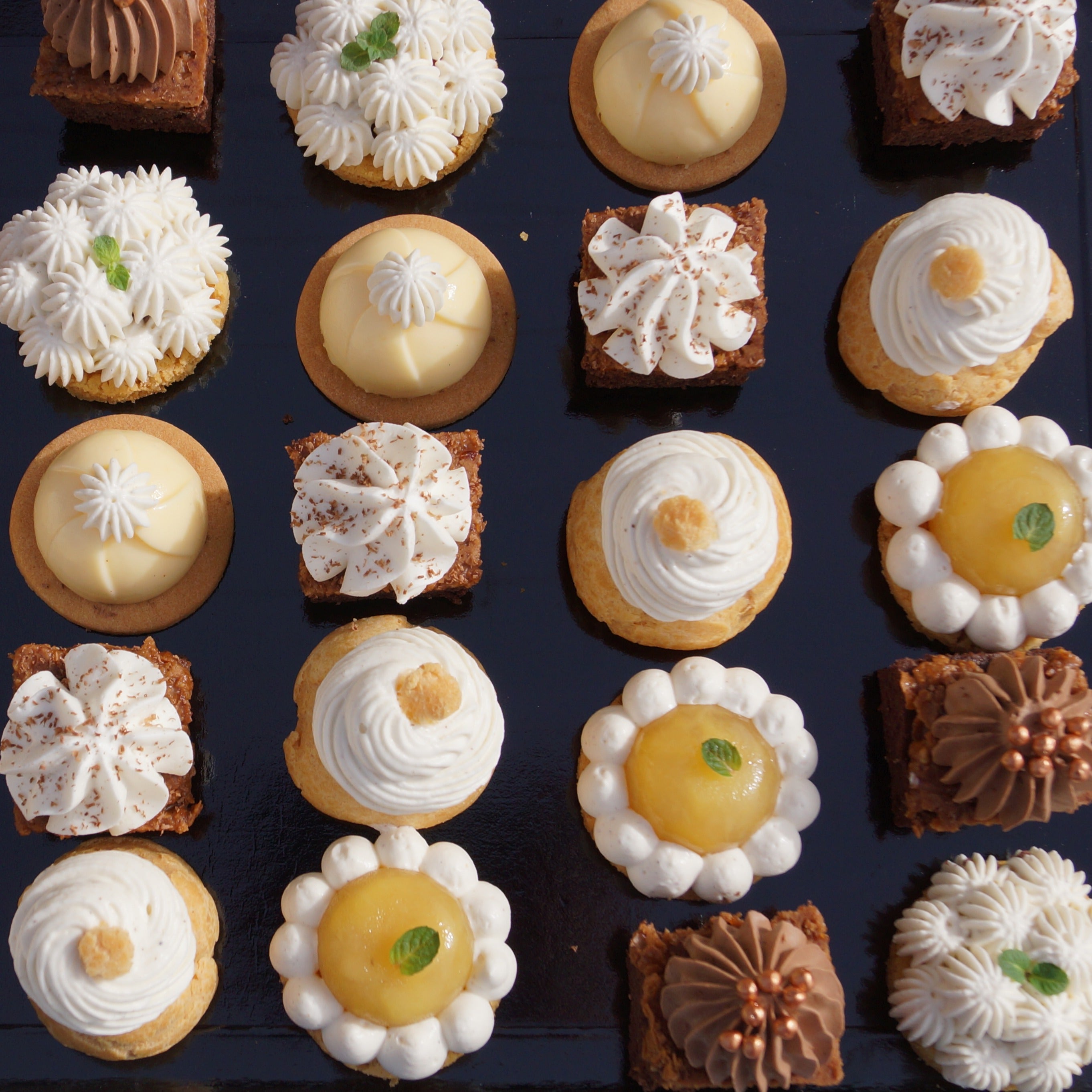 Plateau de Mignardises à partager l'atelier de l'alouette